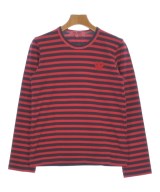 PLAY COMME des GARCONS（プレイコムデギャルソン）Tシャツ・カットソー 赤 サイズ:L レディース/2200612046047