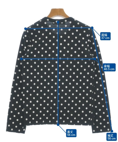 PLAY COMME des GARCONS（プレイコムデギャルソン）Tシャツ・カットソー 黒 サイズ:M レディース/2200612046054