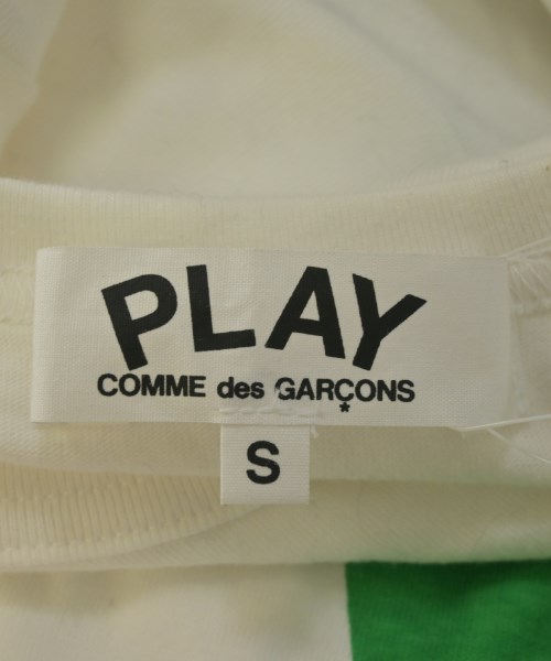 PLAY COMME des GARCONS（プレイコムデギャルソン）Tシャツ・カットソー 白 サイズ:S レディース/2200612349070