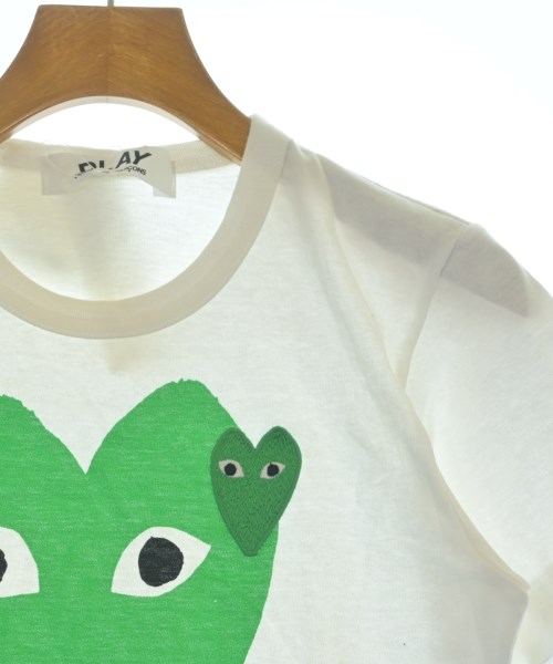 PLAY COMME des GARCONS（プレイコムデギャルソン）Tシャツ・カットソー 白 サイズ:S レディース/2200612349070