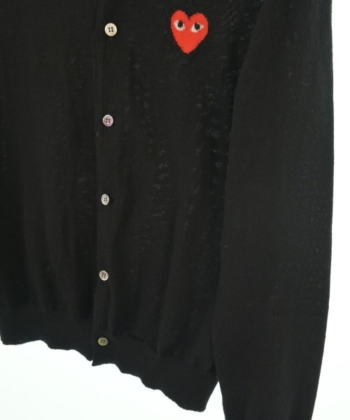 PLAY COMME des GARCONS（プレイコムデギャルソン）カーディガン 黒 サイズ:L メンズ/2200601086115