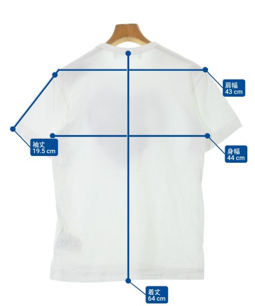 PLAY COMME des GARCONS（プレイコムデギャルソン）Tシャツ・カットソー 白 サイズ:M メンズ/2200610596032