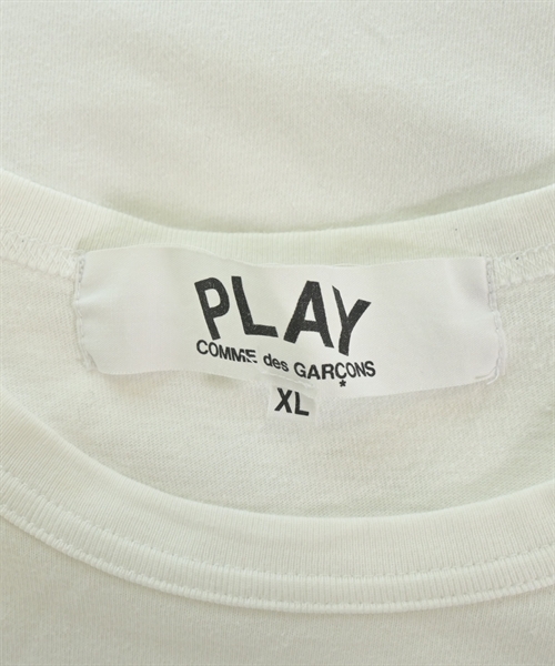PLAY COMME des GARCONS（プレイコムデギャルソン）Tシャツ・カットソー 白 サイズ:XL メンズ/2200613425063