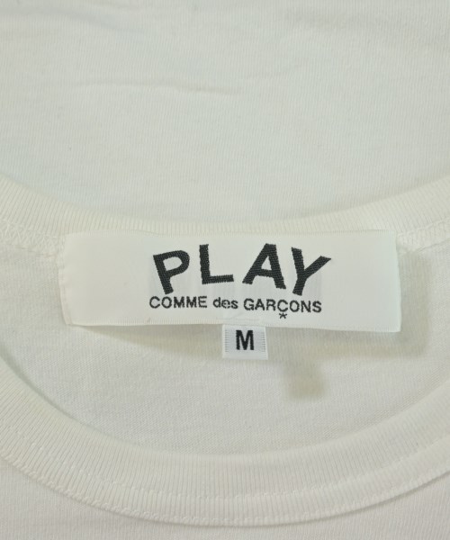 PLAY COMME des GARCONS（プレイコムデギャルソン）Tシャツ・カットソー 白 サイズ:M レディース/2200600776390