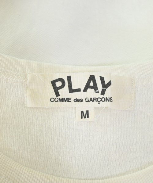 PLAY COMME des GARCONS（プレイコムデギャルソン）Tシャツ・カットソー 白 サイズ:M レディース/2200613354066
