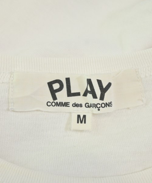 PLAY COMME des GARCONS（プレイコムデギャルソン）Tシャツ・カットソー 白 サイズ:M レディース/2200613354073