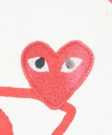 PLAY COMME des GARCONS（プレイコムデギャルソン）Tシャツ・カットソー 白 サイズ:M レディース/2200613354073
