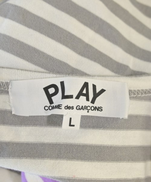 PLAY COMME des GARCONS（プレイコムデギャルソン）Tシャツ・カットソー グレー サイズ:L レディース/2200606283021
