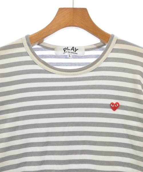 PLAY COMME des GARCONS（プレイコムデギャルソン）Tシャツ・カットソー グレー サイズ:L レディース/2200606283021