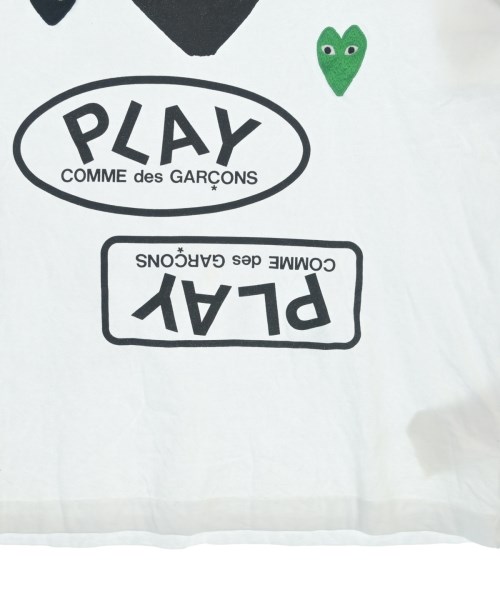 PLAY COMME des GARCONS（プレイコムデギャルソン）Tシャツ・カットソー 白 サイズ:XL メンズ/2200611538024