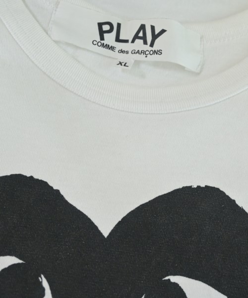 PLAY COMME des GARCONS（プレイコムデギャルソン）Tシャツ・カットソー 白 サイズ:XL メンズ/2200611538024