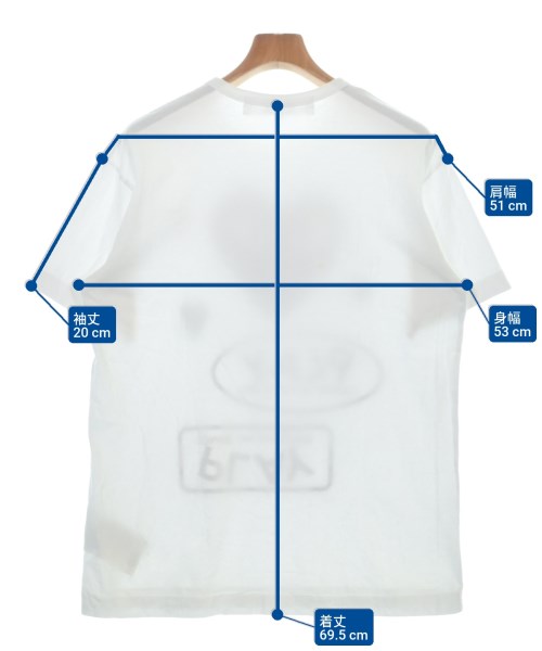 PLAY COMME des GARCONS（プレイコムデギャルソン）Tシャツ・カットソー 白 サイズ:XL メンズ/2200611538024