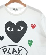 PLAY COMME des GARCONS（プレイコムデギャルソン）Tシャツ・カットソー 白 サイズ:XL メンズ/2200611538024