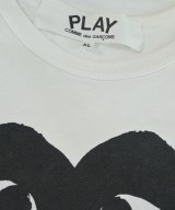 PLAY COMME des GARCONS（プレイコムデギャルソン）Tシャツ・カットソー 白 サイズ:XL メンズ/2200611538024