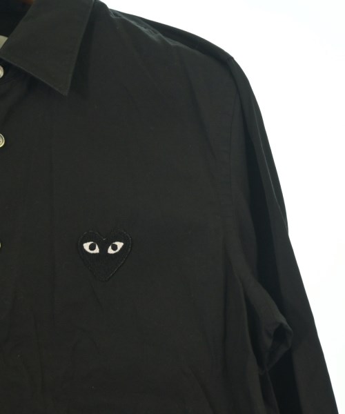 PLAY COMME des GARCONS（プレイコムデギャルソン）カジュアルシャツ 黒 サイズ:XXS レディース/2200608684024