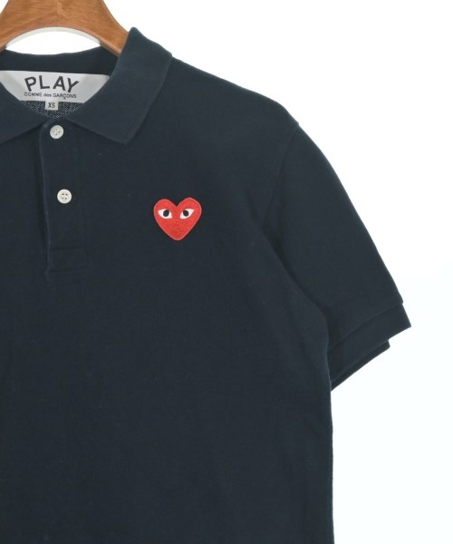 PLAY COMME des GARCONS（プレイコムデギャルソン）ポロシャツ 紺 サイズ:XS レディース/2200608684031