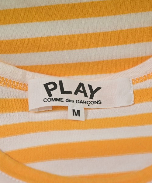 PLAY COMME des GARCONS（プレイコムデギャルソン）Tシャツ・カットソー オレンジ サイズ:M レディース/2200608684086