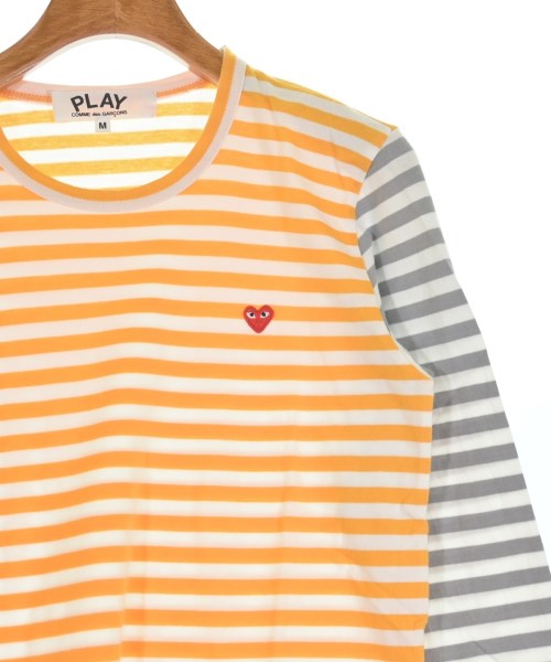 PLAY COMME des GARCONS（プレイコムデギャルソン）Tシャツ・カットソー オレンジ サイズ:M レディース/2200608684086