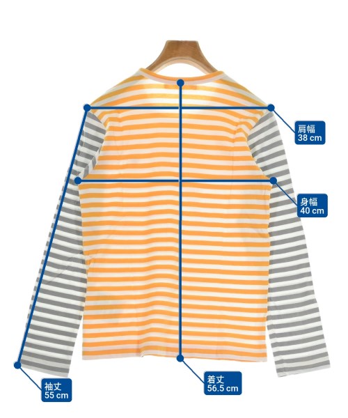 PLAY COMME des GARCONS（プレイコムデギャルソン）Tシャツ・カットソー オレンジ サイズ:M レディース/2200608684086