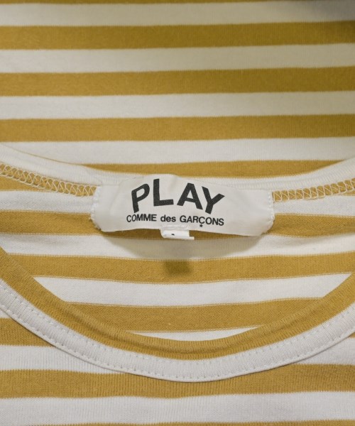 PLAY COMME des GARCONS（プレイコムデギャルソン）Tシャツ・カットソー 黄 サイズ:L レディース/2200608684093