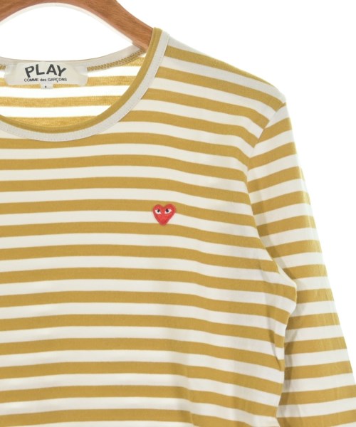 PLAY COMME des GARCONS（プレイコムデギャルソン）Tシャツ・カットソー 黄 サイズ:L レディース/2200608684093