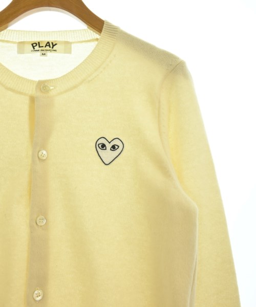 PLAY COMME des GARCONS（プレイコムデギャルソン）カーディガン 黄 サイズ:M レディース/2200618194025