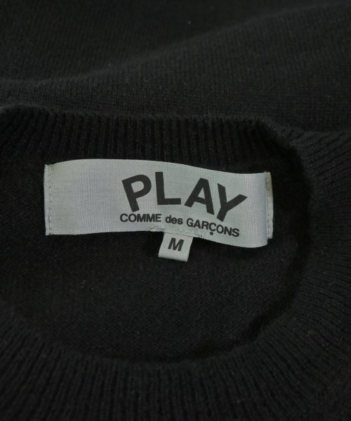 PLAY COMME des GARCONS（プレイコムデギャルソン）ニット・セーター 黒 サイズ:M メンズ/2200597214356