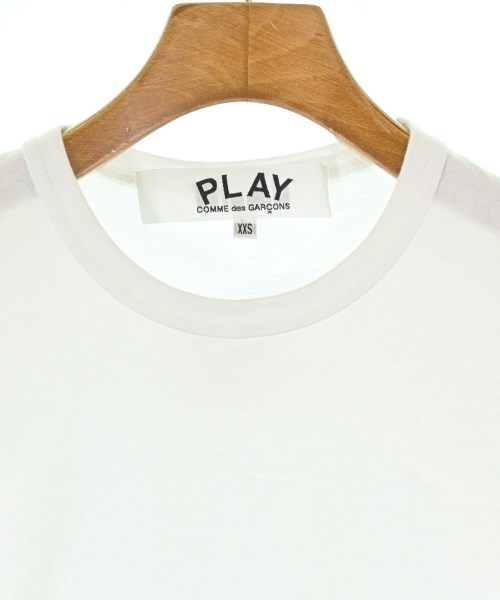 PLAY COMME des GARCONS（プレイコムデギャルソン）Tシャツ・カットソー 白 サイズ:XXS レディース/2200619402037