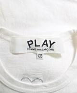 PLAY COMME des GARCONS（プレイコムデギャルソン）Tシャツ・カットソー 白 サイズ:XXS レディース/2200619402037