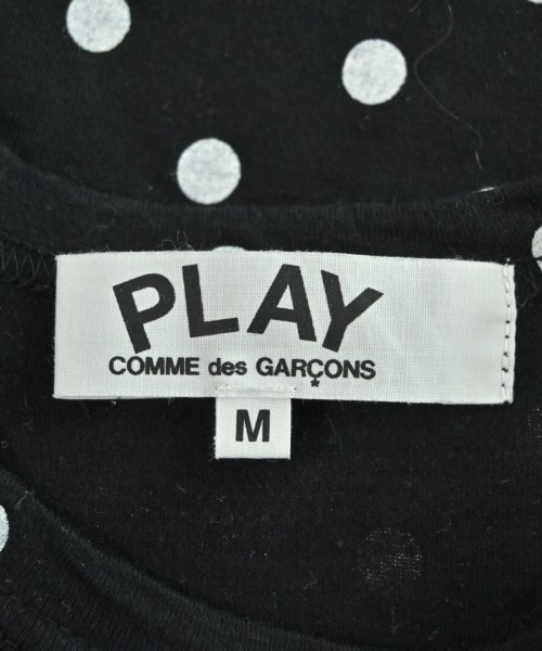 PLAY COMME des GARCONS（プレイコムデギャルソン）Tシャツ・カットソー 黒 サイズ:M レディース/2200619540012
