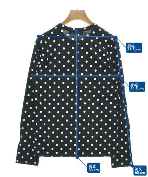 PLAY COMME des GARCONS（プレイコムデギャルソン）Tシャツ・カットソー 黒 サイズ:M レディース/2200619540012