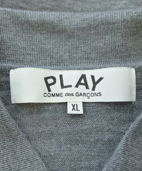 PLAY COMME des GARCONS（プレイコムデギャルソン）ニット・セーター グレー サイズ:XL メンズ/2200619775063