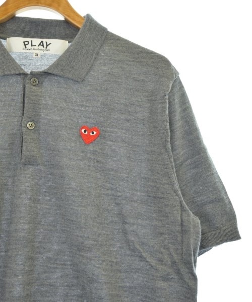 PLAY COMME des GARCONS（プレイコムデギャルソン）ニット・セーター グレー サイズ:XL メンズ/2200619775063