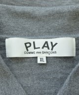 PLAY COMME des GARCONS（プレイコムデギャルソン）ニット・セーター グレー サイズ:XL メンズ/2200619775063