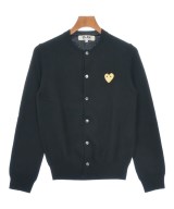 PLAY COMME des GARCONS（プレイコムデギャルソン）カーディガン 黒 サイズ:L メンズ/2200620441025