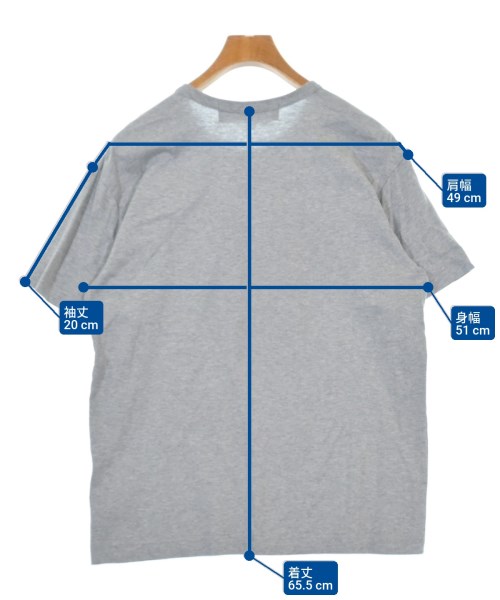 PLAY COMME des GARCONS（プレイコムデギャルソン）Tシャツ・カットソー グレー サイズ:L メンズ/2200620472104
