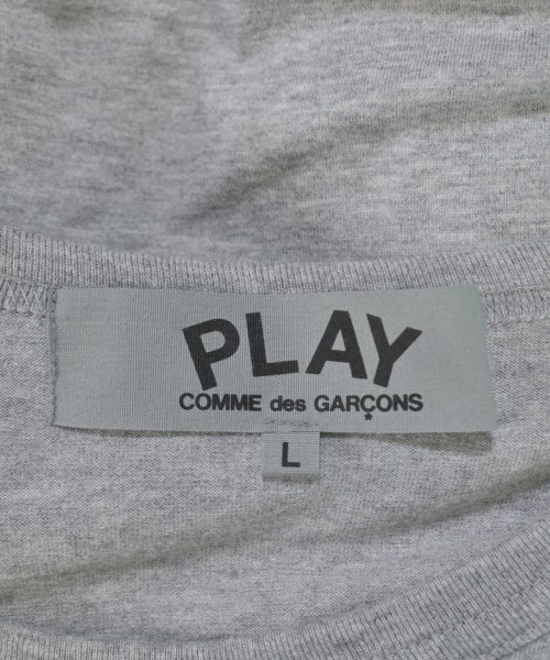 PLAY COMME des GARCONS（プレイコムデギャルソン）Tシャツ・カットソー グレー サイズ:L メンズ/2200620472111