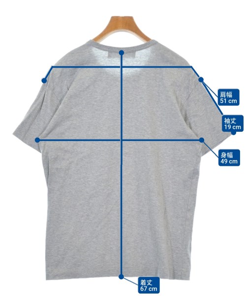 PLAY COMME des GARCONS（プレイコムデギャルソン）Tシャツ・カットソー グレー サイズ:L メンズ/2200620472111