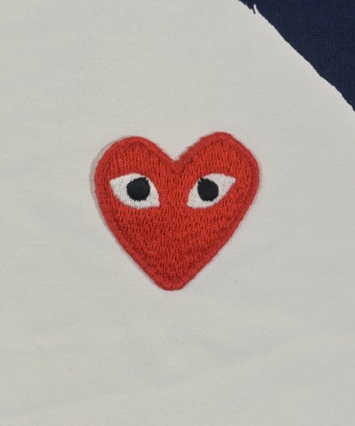 PLAY COMME des GARCONS（プレイコムデギャルソン）Tシャツ・カットソー 紺 サイズ:M レディース/2200620472128