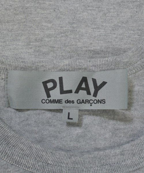 PLAY COMME des GARCONS（プレイコムデギャルソン）Tシャツ・カットソー グレー サイズ:L メンズ/2200620472159
