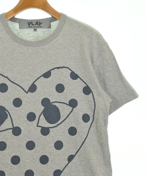 PLAY COMME des GARCONS（プレイコムデギャルソン）Tシャツ・カットソー グレー サイズ:M レディース/2200620472166