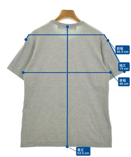PLAY COMME des GARCONS（プレイコムデギャルソン）Tシャツ・カットソー グレー サイズ:M レディース/2200620472166