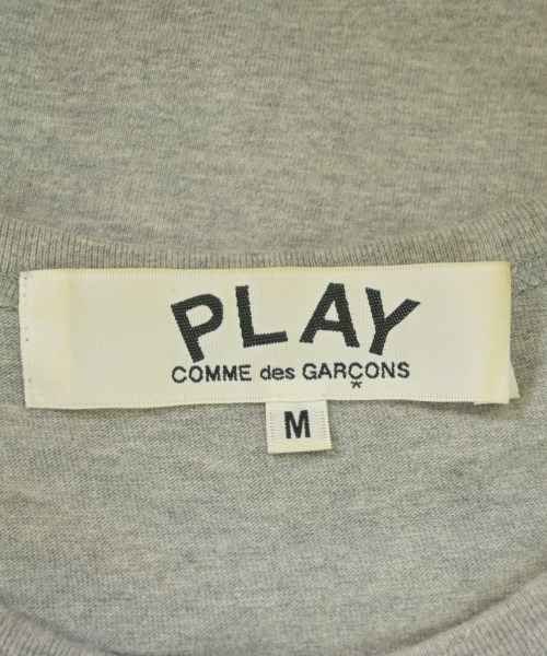 PLAY COMME des GARCONS（プレイコムデギャルソン）Tシャツ・カットソー グレー サイズ:M メンズ/2200621212037