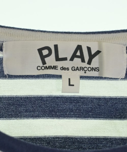 PLAY COMME des GARCONS（プレイコムデギャルソン）Tシャツ・カットソー 紺 サイズ:L レディース/2200621294019