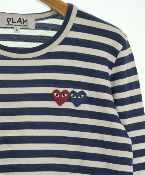 PLAY COMME des GARCONS（プレイコムデギャルソン）Tシャツ・カットソー 紺 サイズ:L レディース/2200621294019