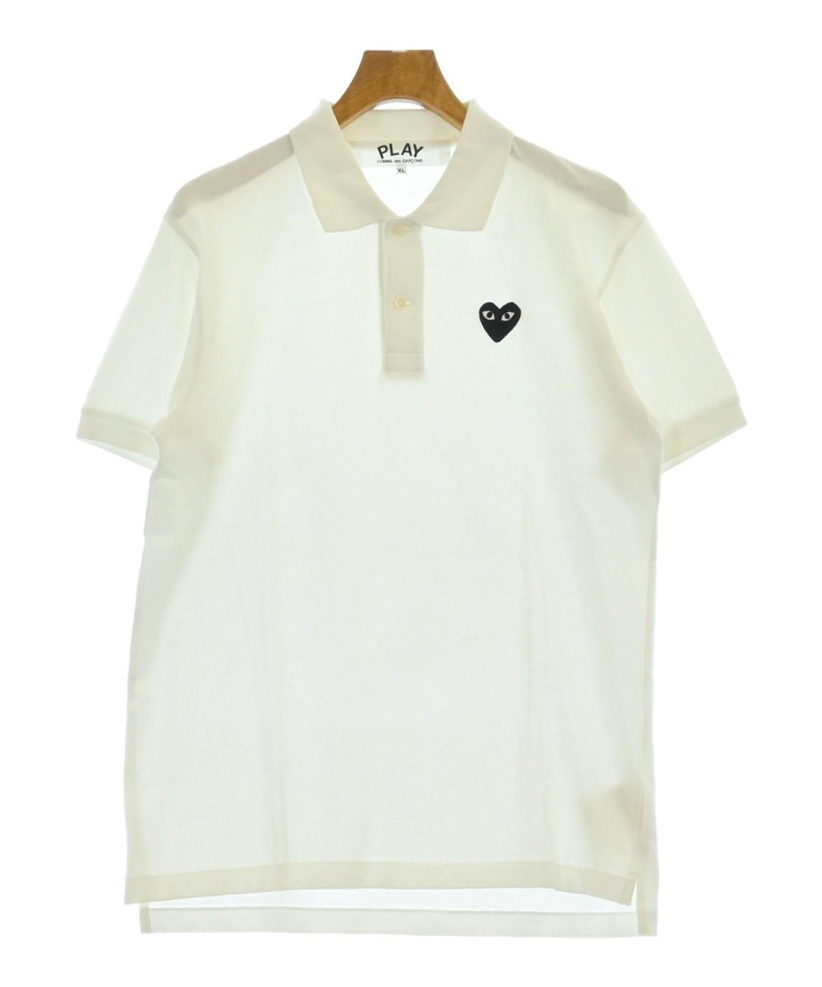 PLAY COMME des GARCONS（プレイコムデギャルソン）ポロシャツ 白
