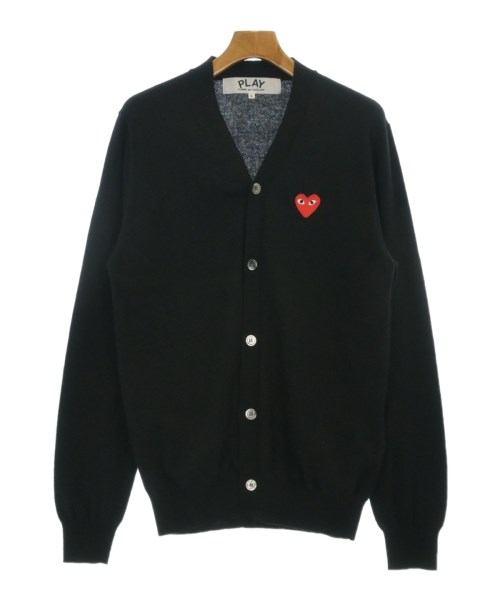 PLAY COMME des GARCONS(プレイコムデギャルソン)カーディガン 黒 サイズ:L/2200672597060