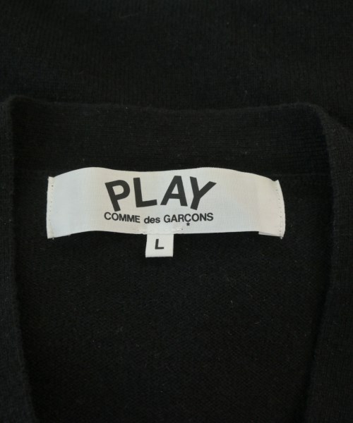 PLAY COMME des GARCONS（プレイコムデギャルソン）カーディガン 黒 サイズ:L メンズ/2200672597060