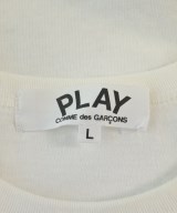 PLAY COMME des GARCONS（プレイコムデギャルソン）Tシャツ・カットソー 白 サイズ:L メンズ/2200670530120