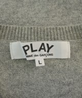 PLAY COMME des GARCONS（プレイコムデギャルソン）カーディガン グレー サイズ:L メンズ/2200670530311